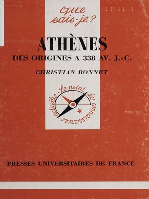 cover image of Athènes des origines à 338 av. J.-C.